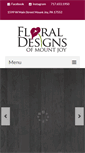 Mobile Screenshot of floraldesignsofmountjoy.com